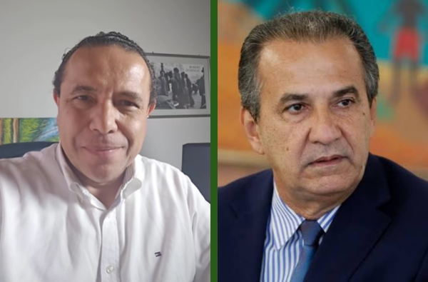 Pastor baiano, Sergio Emílio Meira, da Assembleia de Deus Alphaville e o dono da igreja Assembleia de Deus Vitória em Cristo, Silas Malafaia (Foto: Montagem)